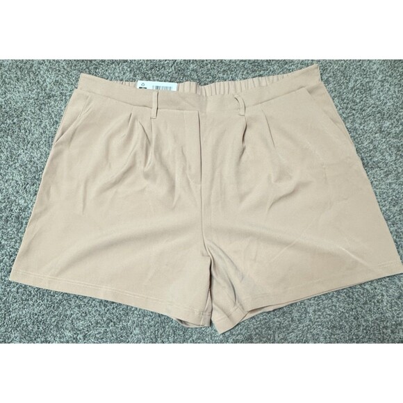 NWT 32 Degrees Cool Women's Pull On Pleated Shorts PLUS SIZE XXL - Picture 3 of 12